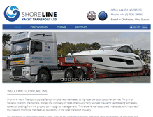 Tablet Screenshot of boat-trans.co.uk
